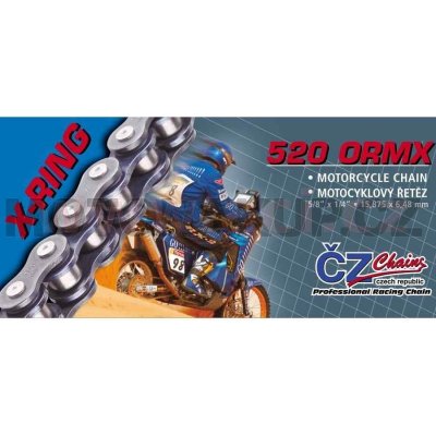 ČZ Chains Řetěz 520ORMX 114 – Zboží Mobilmania