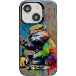 Oil Painting case Pijící Kocour – Apple iPhone 15 – Hledejceny.cz