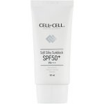 CELL BY CELL - SOFT SILKY SUN BLOCK SPF50+ PA+++ - Hydratační pleťový krém s SPF50+ 50 ml – Zboží Dáma