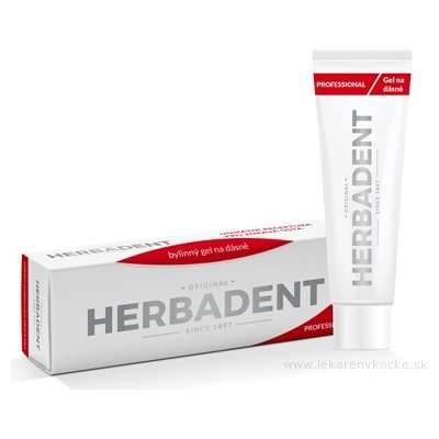 Herbai HERBADENT Professional Bylinný gel na dásně s CHX 25 g – Hledejceny.cz
