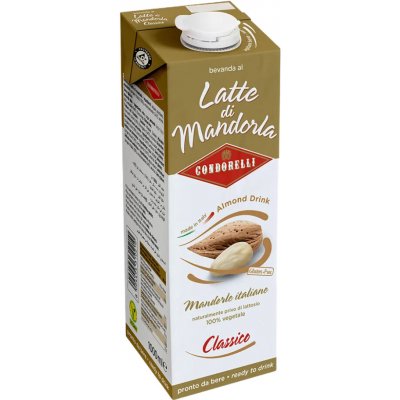 Condorelli mandlový nápoj klasický Latte di Mandorle Classico 1 l – Zboží Dáma
