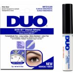 Ardell Duo Quick-Set™ Striplash Adhesive rychleschnoucí čiré lepidlo se štětečkem 5 g