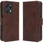 Vsechnonamobil SLOT Peněženkový obal Honor X7a hnědý 57872 – Zboží Živě