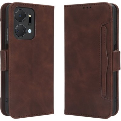 Vsechnonamobil SLOT Peněženkový obal Honor X7a hnědý 57872 – Zboží Živě