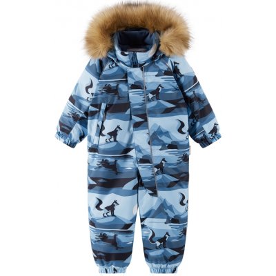 Dětská zimní kombinéza s membránou Reima Lappi Frozen Blue – Zboží Dáma