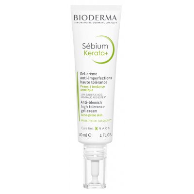 ﻿Bioderma Sébium Kerato+ Pleťový krém na akné 30 ml – Zbozi.Blesk.cz