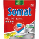 Somat All in One Extra tablety do myčky Lemon 42 ks – Zbozi.Blesk.cz