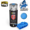 Modelářské nářadí AMMO by MIG Jimenez TITANS HOBBY Black Matt Primer 400 ml TTH103