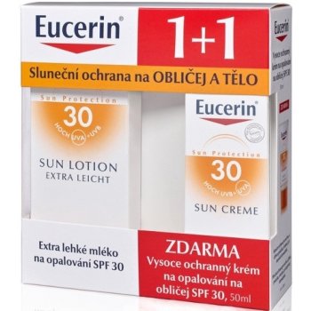 Eucerin Sun hydratační mléko na opalování SPF30 150 ml