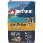 Ontario Adult Medium 7 Fish & Rice 2,25 kg – Zboží Mobilmania