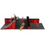 Teddies Skatepark rampy kolo prstové skateboard prstový plast v krabici 44x12x25cm – Hledejceny.cz