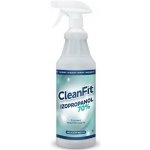 CleanFit dezinfekční roztok IZOPROPYL 70% s rozprašovačem 1 l – Zboží Dáma