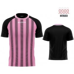 Givova Sportovní triko Rugby pink-black růžová