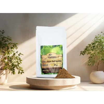 Kratomuj Červený kratom Super Red Agatha 50 g – Zboží Dáma