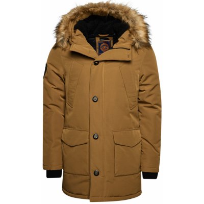 Superdry Vintage Everest Parka M5011573APZA hnědý – Zboží Mobilmania