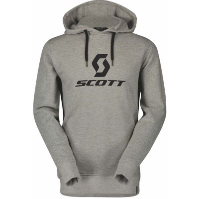 SCOTT mikina ICON LS šedá – Hledejceny.cz
