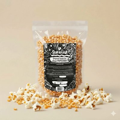 SnackAir Prémiová kukuřice na slaný popcorn 500 g – Sleviste.cz