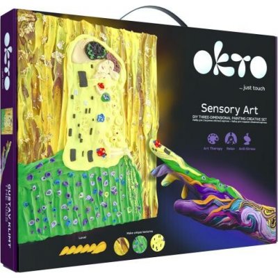 OKTO SENSOTY ART výtvarná sada "Bozk" 30x40 cm – Hledejceny.cz