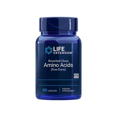 Life Extension Branched Chain Amino Acids 90 kapsle – Hledejceny.cz
