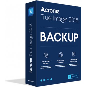 Acronis True Image Advanced Subscription 3 Computers + 250 GB Acronis Cloud Storage - 1 year subscription