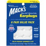 Macks Pillow Soft silikonové tvarovatelné ucpávky špunty do uší bílé 2 páry – Zboží Dáma Macks Pillow Soft silikonové tvarovatelné ucpávky špunty do uší bílé 2 páry – Zboží Dáma
