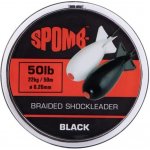 Spomb Šňůra Braided Leader Black 50m 0,26mm 22kg – Hledejceny.cz