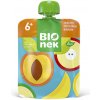 Příkrm a přesnídávka DEVA Bionek Jablko Meruňka a Banán BIO 90 g