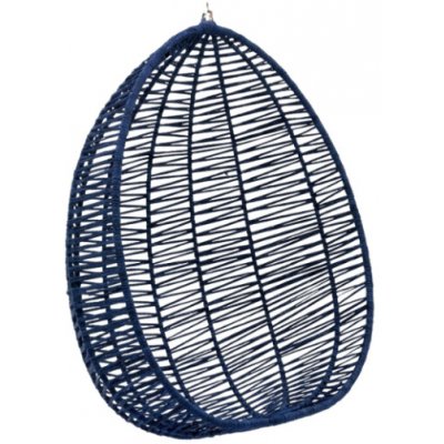 Textilomanie závěsné křeslo NARS bez stojanu tmavě modré – Zboží Mobilmania