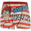 Wheres Wally Single Boxer Kids Red