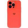 Pouzdro a kryt na mobilní telefon Pouzdro Vennus Valentýnské Heart iPhone 13 Pro Max - korálové