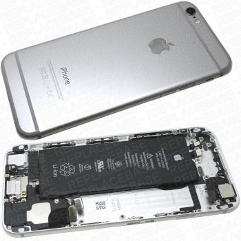 Kryt Apple iPhone 6 zadní stříbrný