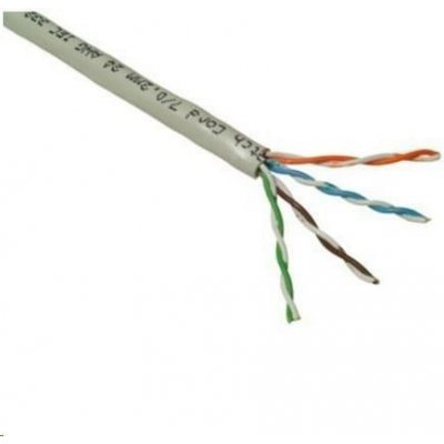 PlanetElite KAB-UTP5E-L-PVC-P UTP, Cat5E, licna, PVC, Dca, 305m, šedý – Hledejceny.cz