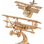 Robotime dřevěné 3D puzzle Historické letadlo TG301 145 ks – Zboží Dáma