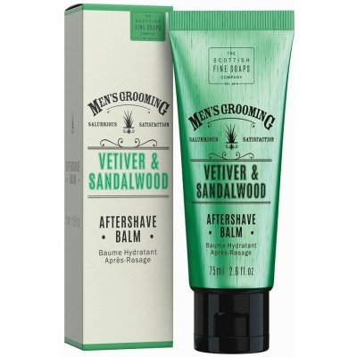 Scottish Fine Soaps balzám po holení Vetiver a santalové dřevo 75 ml – Zboží Dáma