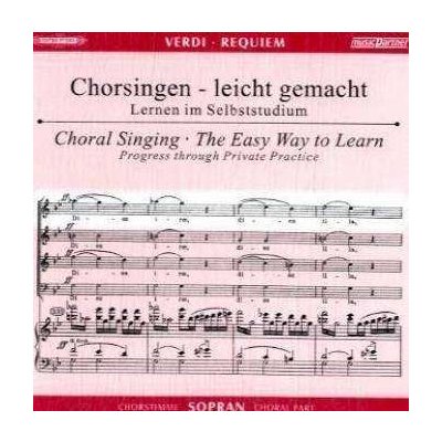 Giuseppe Verdi - Chorsingen Leicht Gemacht:verdi,requiem CD – Hledejceny.cz