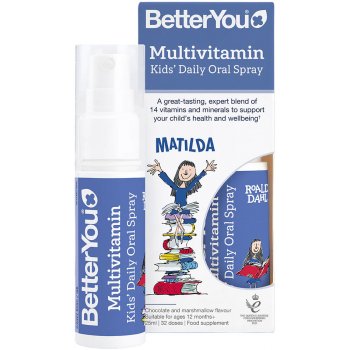 BetterYou Multivitamin Kids' Daily Oral Spray, Orální sprej pro děti 1+, 25 ml