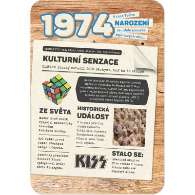 ALBI Retro přání - Narozeniny 1974 – Hledejceny.cz