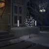 Vánoční stromek zahrada-XL Vánoční strom 120 LED chladné bílé světlo třešňový květ 150 cm