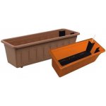 Plastkon Samozavlažovací truhlík Garden Flor teracota 50 cm – Hledejceny.cz