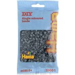 Hama MIDI Zažehlovací korálky 1000 ks - tmavě šedé – Hledejceny.cz