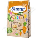 Sunar BIO Party mix hráškové a mrkvové dětské křupky 45 g – Zboží Dáma