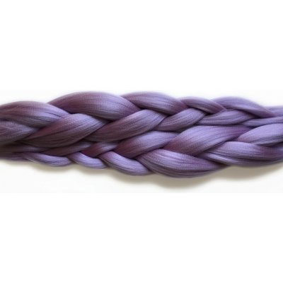 Kanekalon Easy Braid Barva: LAV-S (tmavší levandulová, dark lavender), Značka: Easy Braid – Sleviste.cz