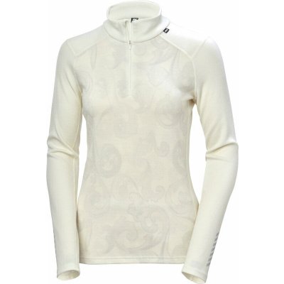 Helly Hansen W Lifa merino Midweight 2-in-1 Graphic Half-zip Base Layer Off White Rosemaling Termoprádlo – Zbozi.Blesk.cz