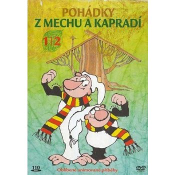 Pohádky z mechu a kapradí 1+ 2 DVD