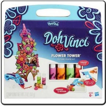 Play-Doh DOHVINCI SET DEKOROVACÍ KVĚTINOVÁ VĚŽ- věž dekorovací