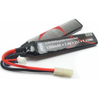 Li-pol ASG 7,4V 1300mAh 2 díly – Zbozi.Blesk.cz