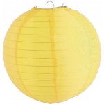 Nylonový lampion 30 cm, žlutá – Sleviste.cz