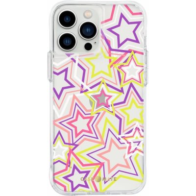 Pouzdro Case Mate Tough Print Neon Stars iPhone 13 Pro Max iPhone