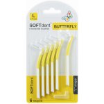 SOFTdent Butterfly mezizub. kartáček zahn. XS 6 ks – Hledejceny.cz