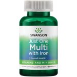 Swanson Just One Multi se železem Multivitamin 130 tablet – Hledejceny.cz
